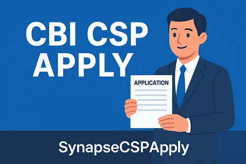 cbi csp apply