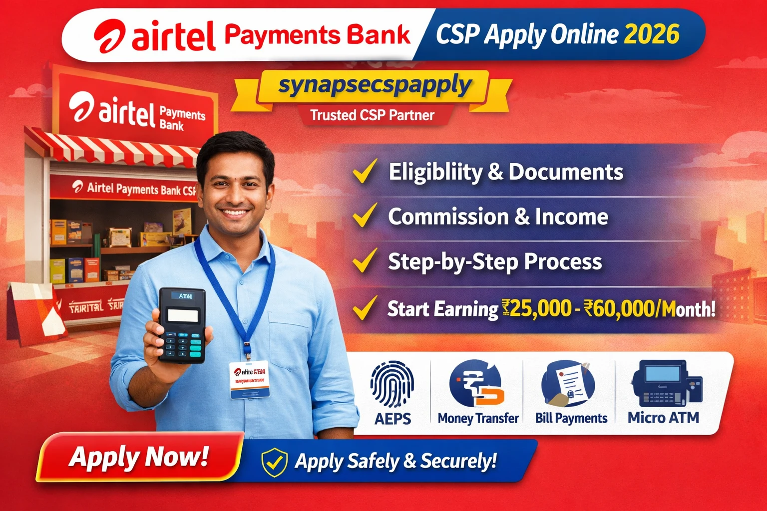 Airtel Payments Bank CSP Apply Online