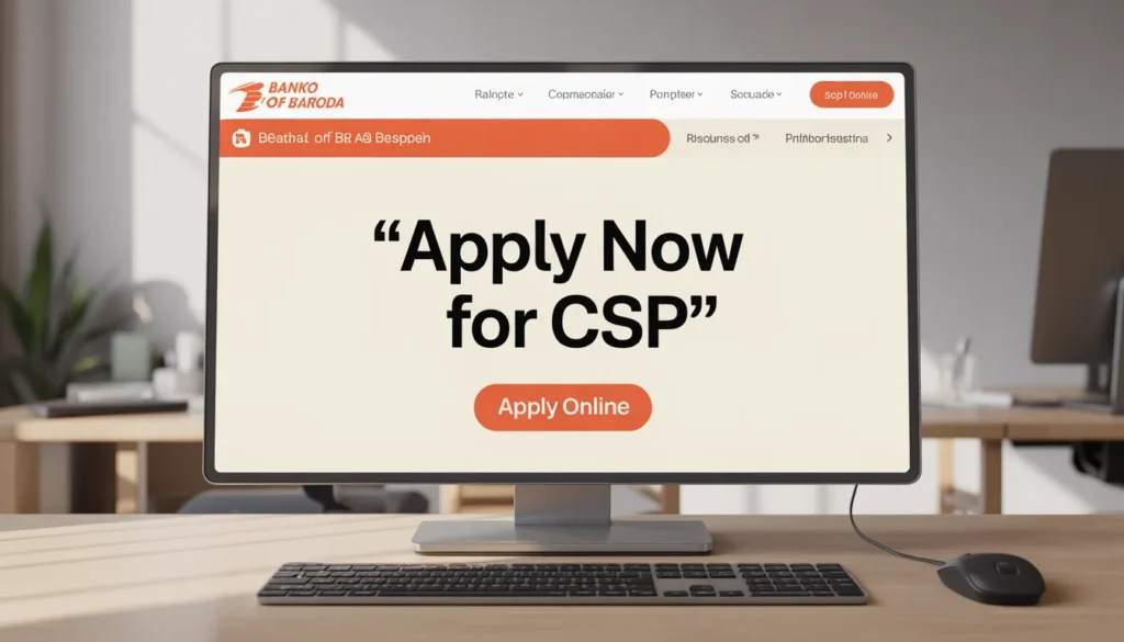 Bank of Baroda CSP Apply Online